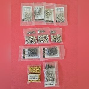 Assorted Metal Hardware Set for DIY in Clothing, Footwear, etc.